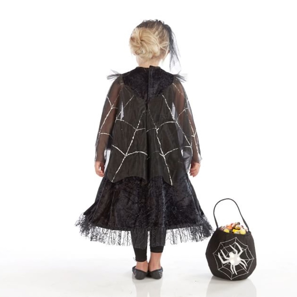 3T Light Up Black Spider Queen Costume-PBK - Picture 3 of 8